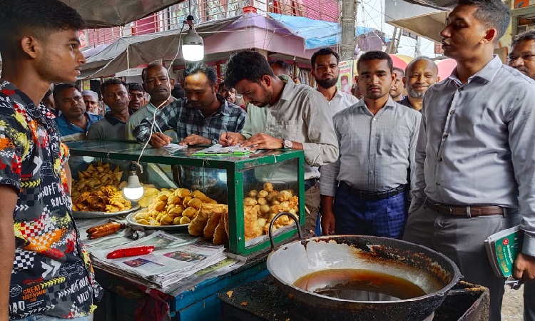মধুখালীতে ভ্রাম্যমাণ আদালতে ৫ ব্যবসায়ীকে জরিমানা
