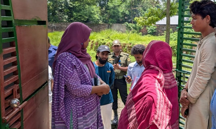 রূপসায় শহীদ ইয়াসিনের কবর জিয়ারত ও পরিবারের সঙ্গে সাক্ষাৎ