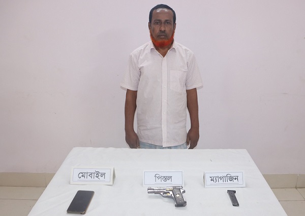 কুমিল্লায় অস্ত্রসহ বিএনপি নেতা গ্রেফতার