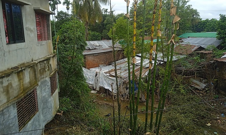 দখল-দূষণে বিপর্যস্ত বাঙ্গালহালিয়ার খাল