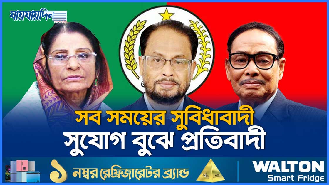 সুবিধাবাদী জাতীয় পার্টি নিশ্চিহ্নের পথে