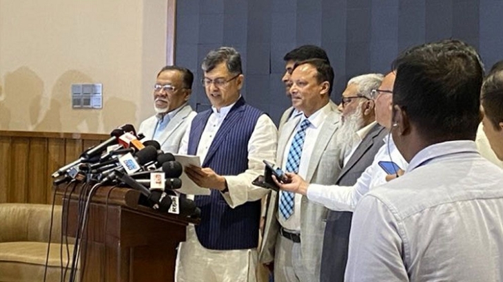 সরকার প্রধান, দলের প্রধান ও সংসদ নেতা একই ব্যক্তি হতে পারবেন : দাবি বিএনপির
