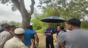 চুনারুঘাটে ব্যবসায়ী হত্যার ঘটনাস্থল পরিদর্শনে হবিগঞ্জের পুলিশ সুপার