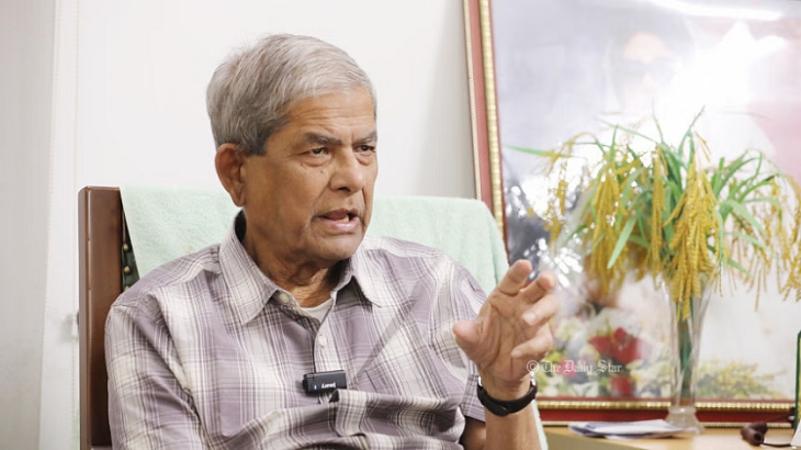 আ. লীগ নিষিদ্ধ চেয়ে প্রধান উপদেষ্টাকে বারবার পত্র দিয়েছে বিএনপি : মির্জা ফখরুল