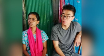 প্রেমের টান: খুলনায় এসে বিয়ে করলেন চীনা যুবক
